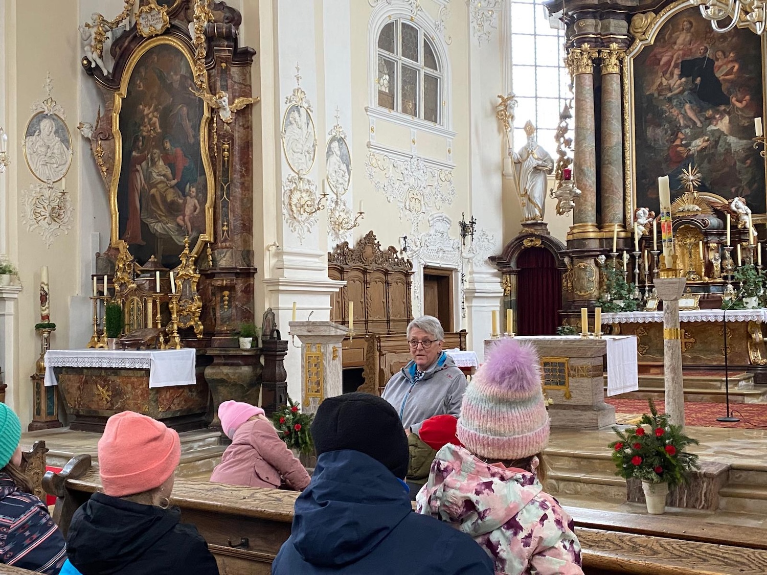 Kirchenführung für Kinder mit Ruth Scheurle